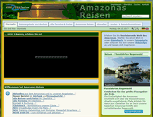 Tablet Screenshot of amazonasreisen.de